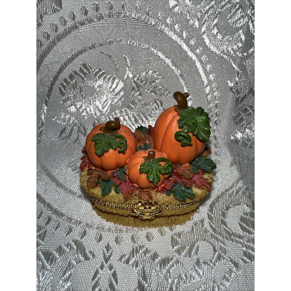 Pumpkin Patch Trinket Box